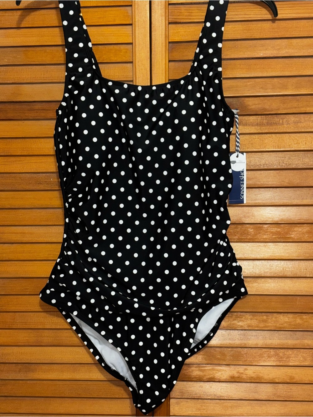 Sonnet Shores Textured Dots One-Piece Swimsuit